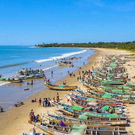 Plages et pirogues de Cap Skirring