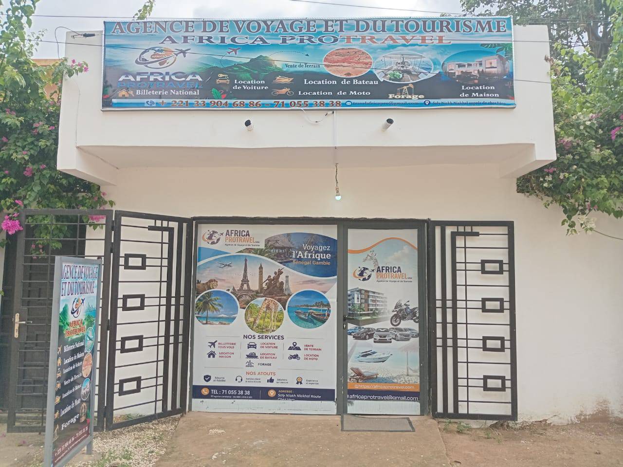 Locaux d'Africa Protravel à Saly